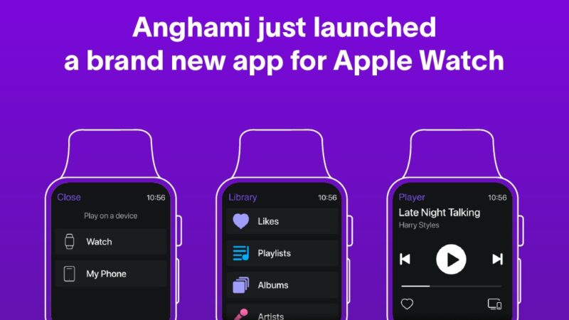 “أنغامي” تُطلق تطبيقاً جديداً لساعات Apple Watch