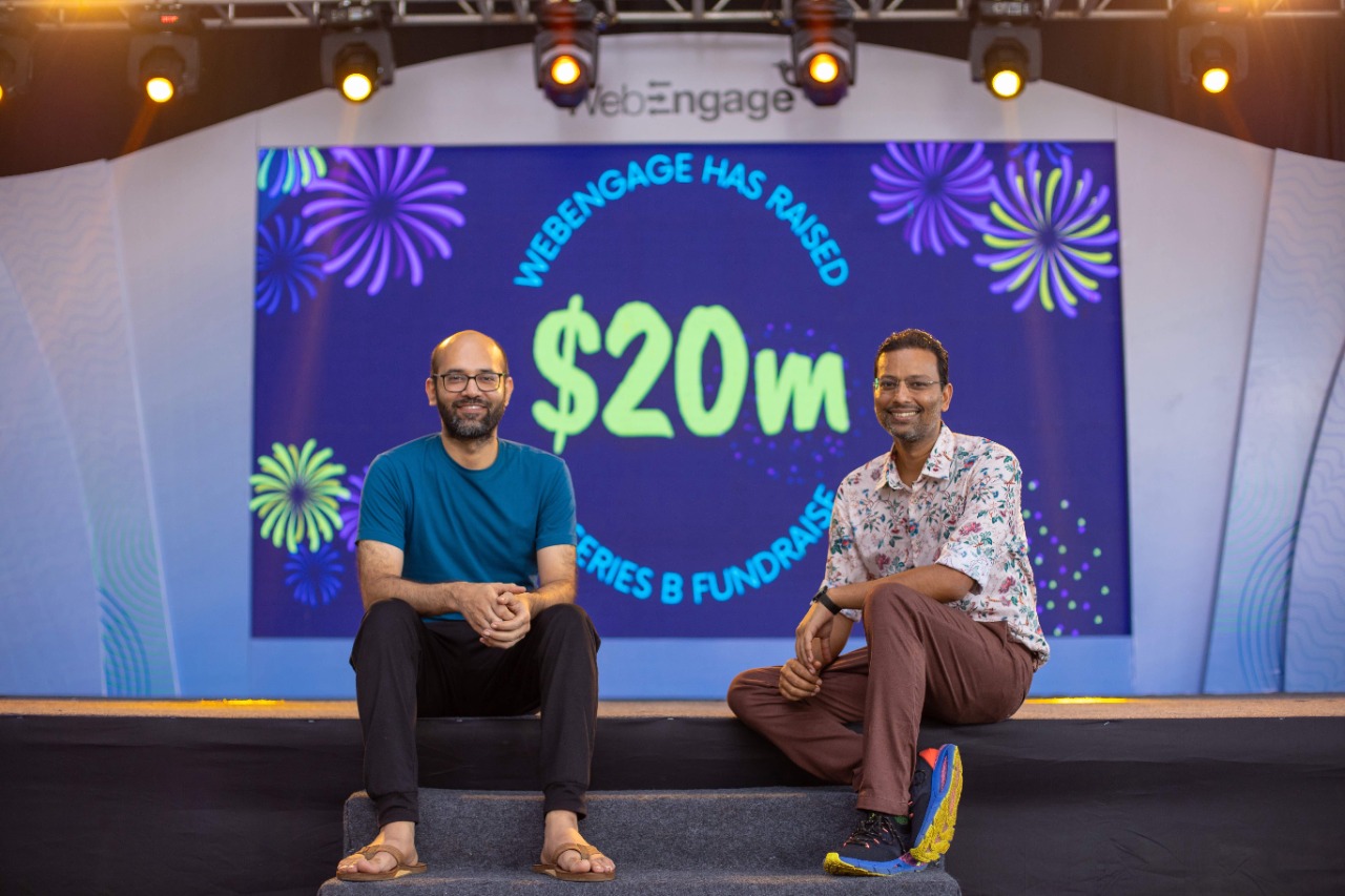 WebEngage تجمع 20 مليون دولار في الجولة الثانية من التمويل، وتطمح لطرح أسهمها للاكتتاب العام خلال ثلاث سنوات