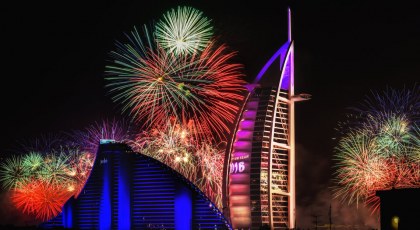 109 ألاف درهم ثمن إقامة ليلة رأس السنة في أحد فنادق دبي