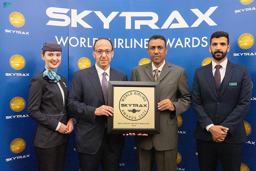 طيران ناس يفوز بجائزة “سكاي تراكس” كأفضل طيران اقتصادي في الشرق الأوسط  للمرة الخامسة
