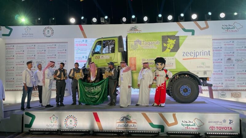 “المهنا” يقود شاحنة يونيموك للصدارة في بطولة السعودية